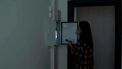 Power outage, storm, fuse box