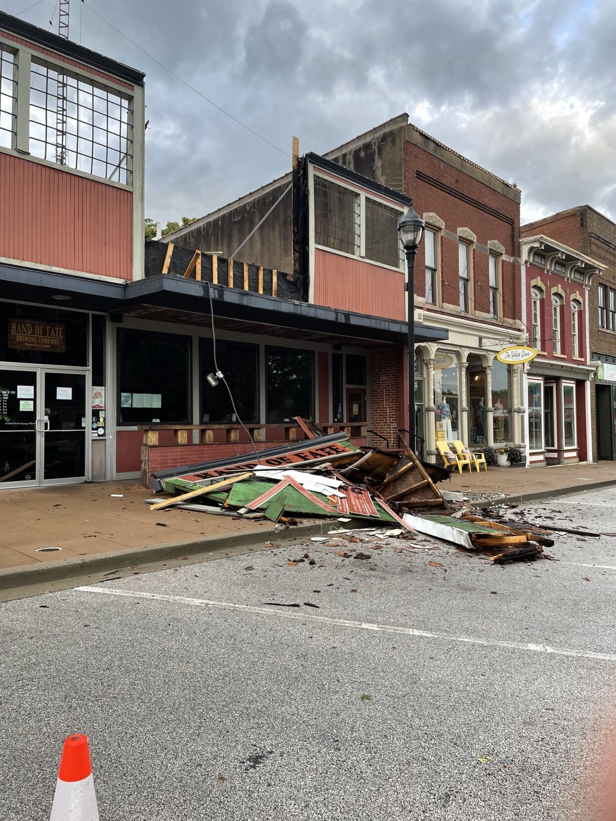 House of Fate Brewing Co damage