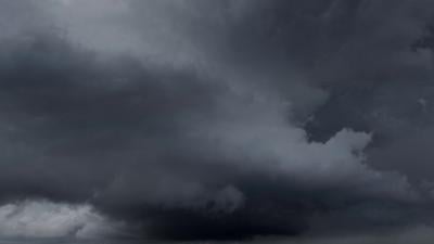Dark storm clouds