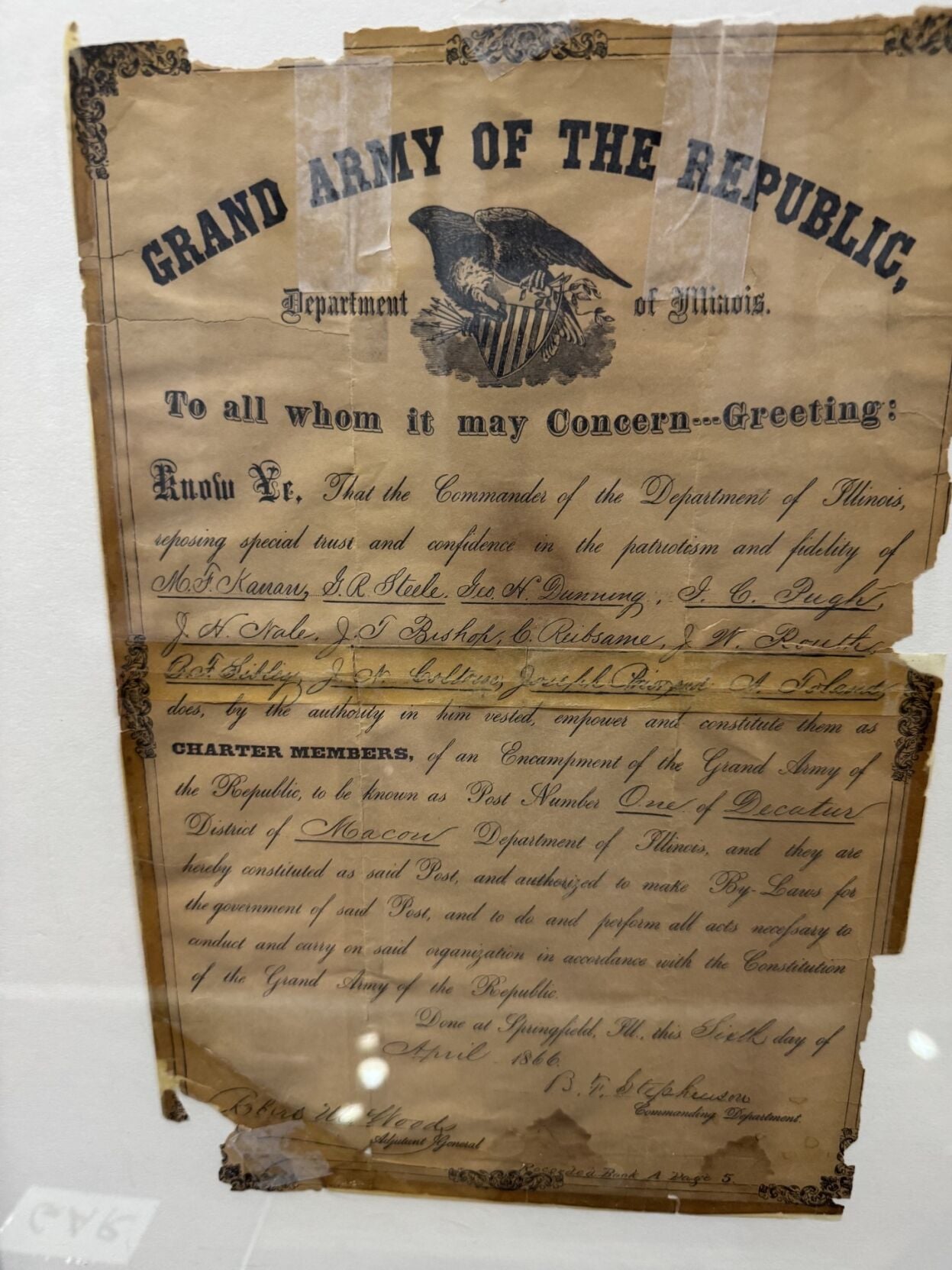 Early GAR Document