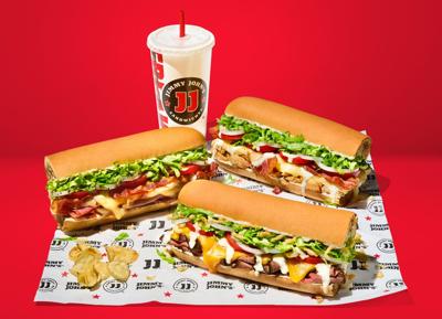 .Jimmy John's Toasted Sandwiches