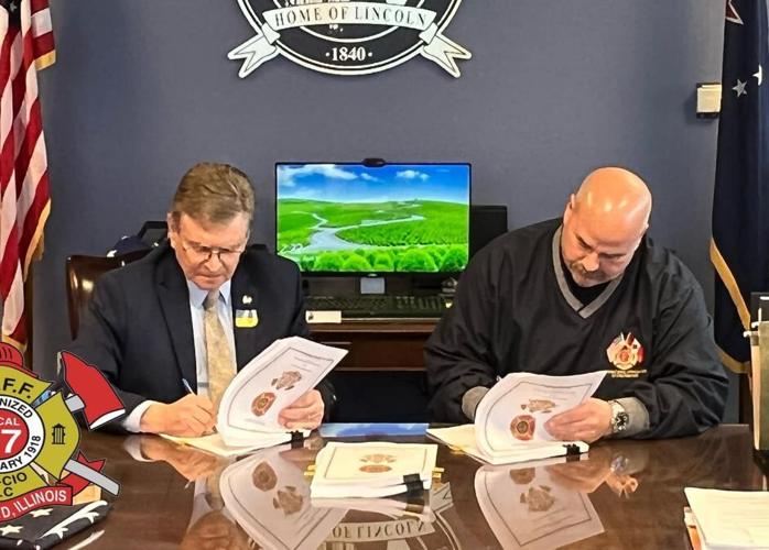 Springfield firefighter contract 2