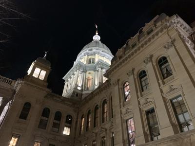 Illinois Capitol Night