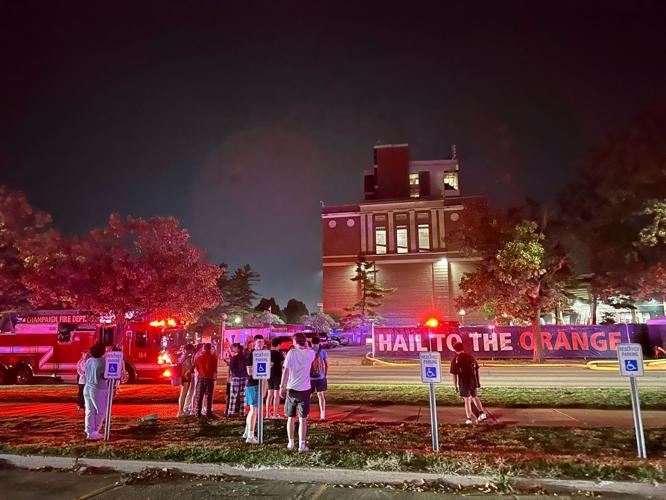 Memorial Stadium Fire