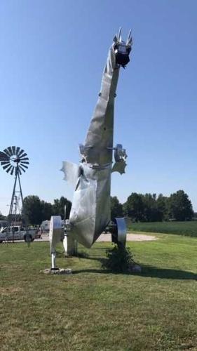 The Kaskaskia dragon continues to bring magic to the Vandalia community