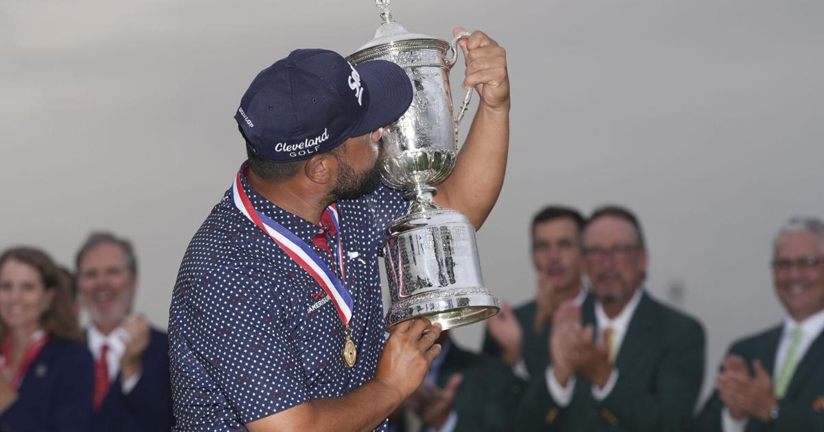 J.J. Spaun makes 64-foot birdie putt at final hole to win U.S. Open at Oakmont