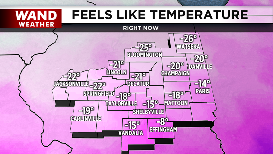 Bitter cold to start the weekend