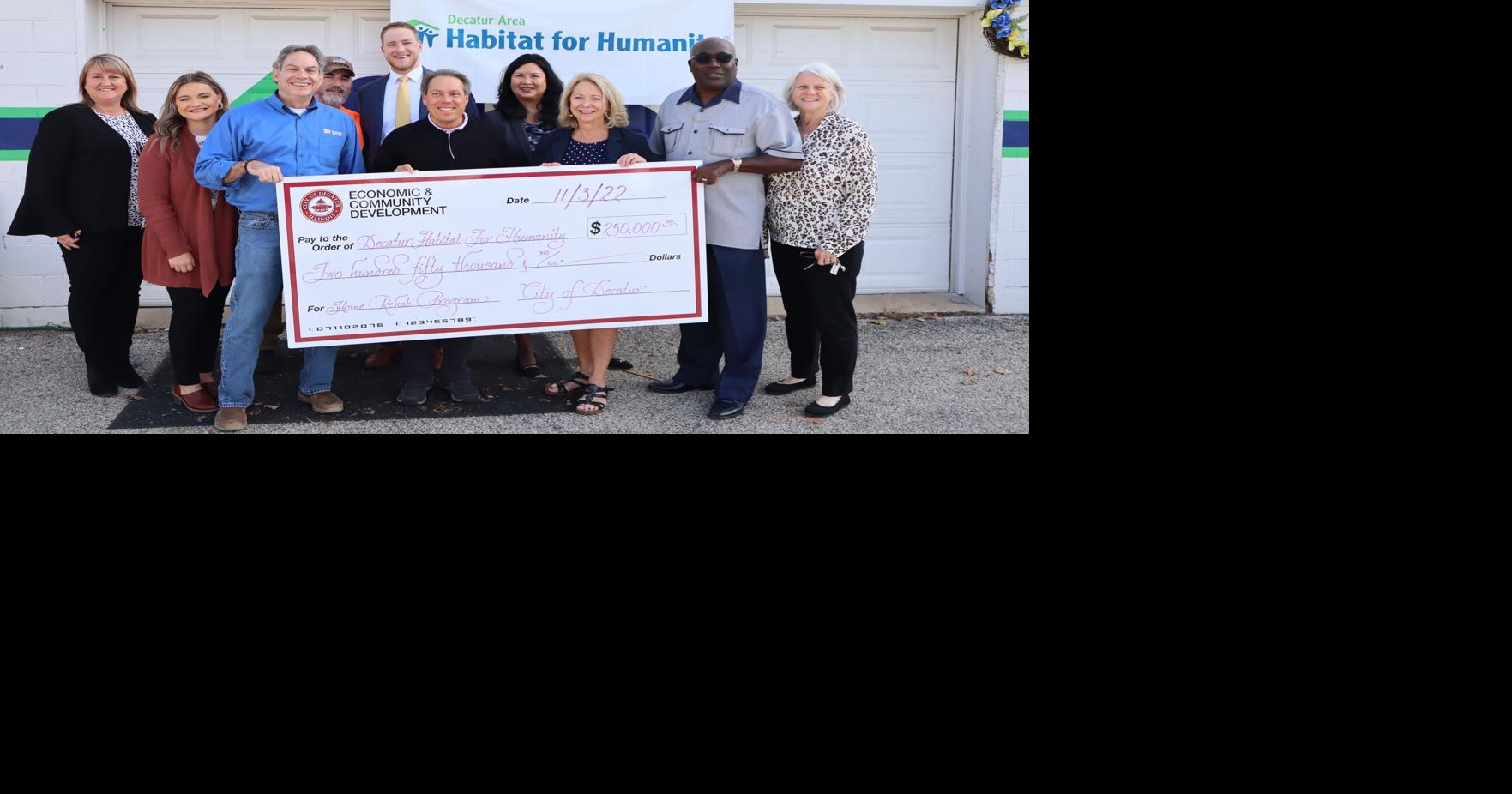 City of Decatur partners with Habitat for Humanity to rehabilitate