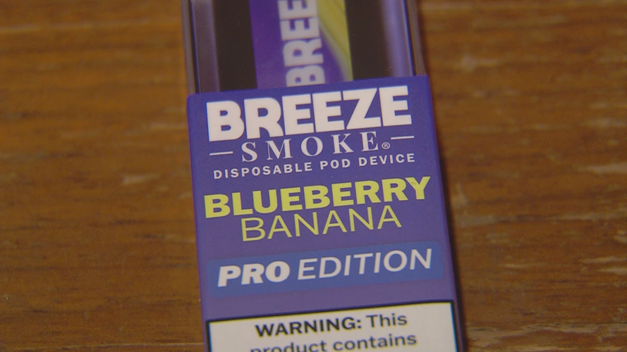 Illegal vaping products