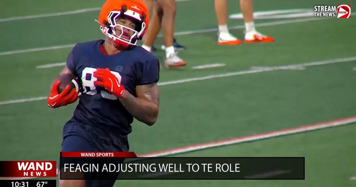 Kaden Feagin finding role in tight end room