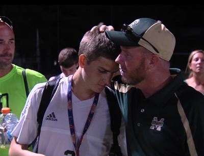 Mattoon crowd lines field after first Green Wave game since shooting
