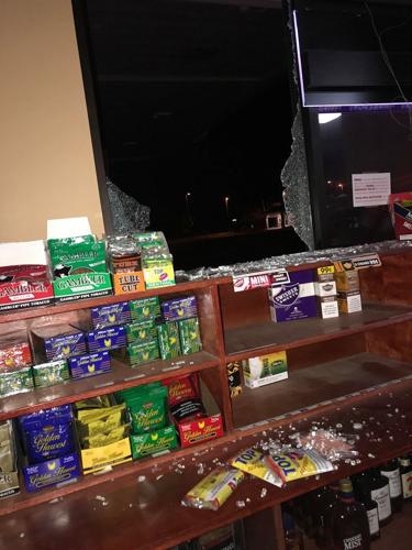 Shell Wyckles Road vandalism 2