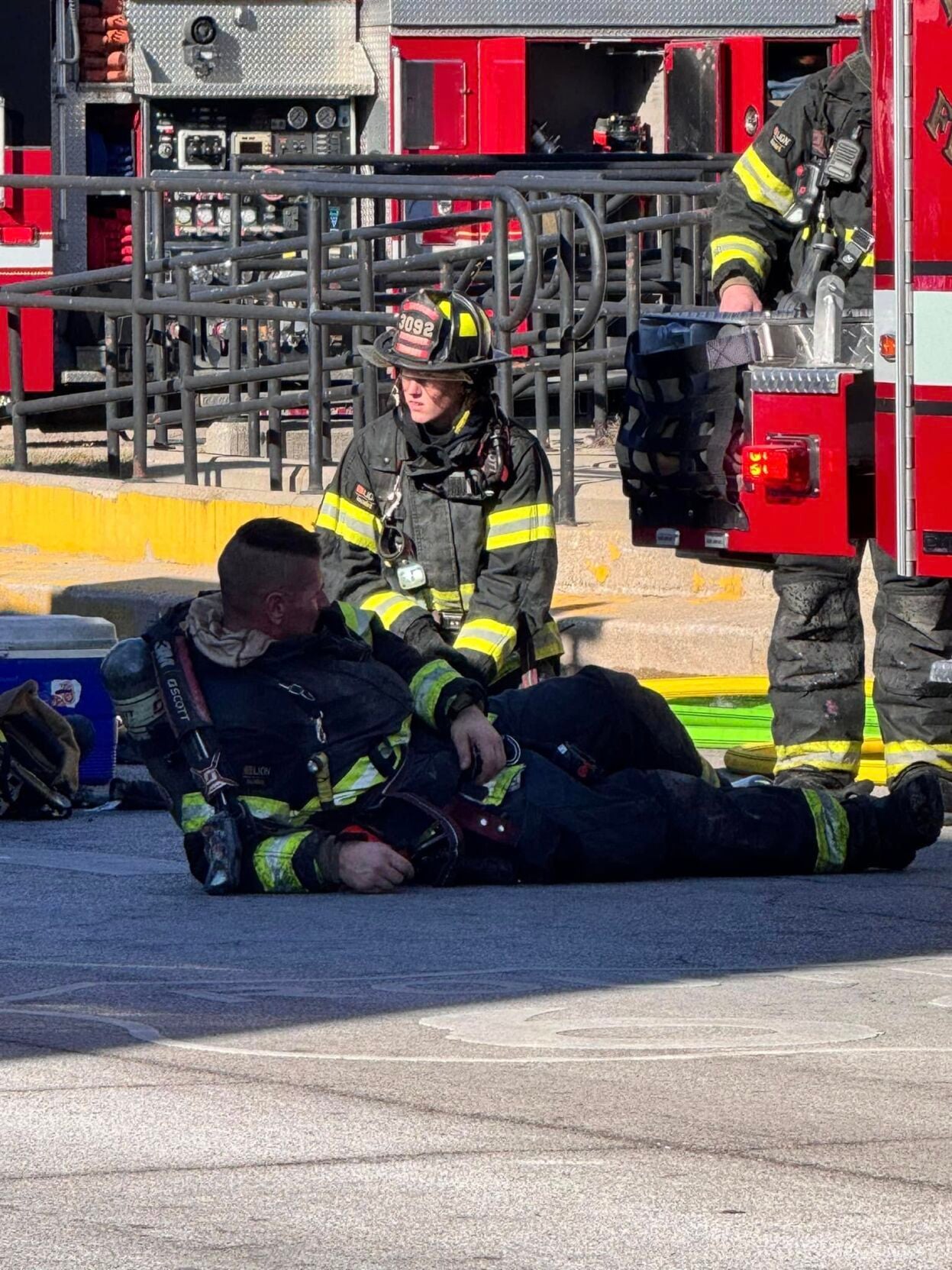 Fire at Idle Hour Inn on December 8, 2024