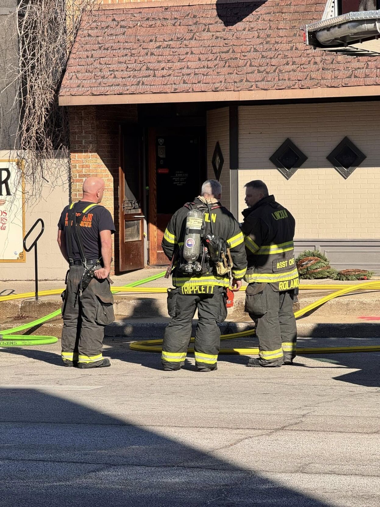 Fire at Idle Hour Inn on December 8, 2024