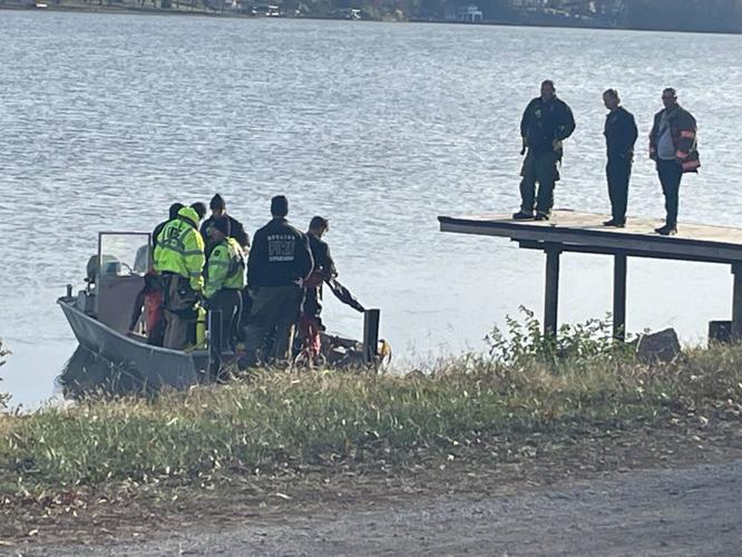 Emergency crews respond to vehicle in Lake Decatur