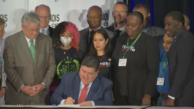 Captive audience bill signing