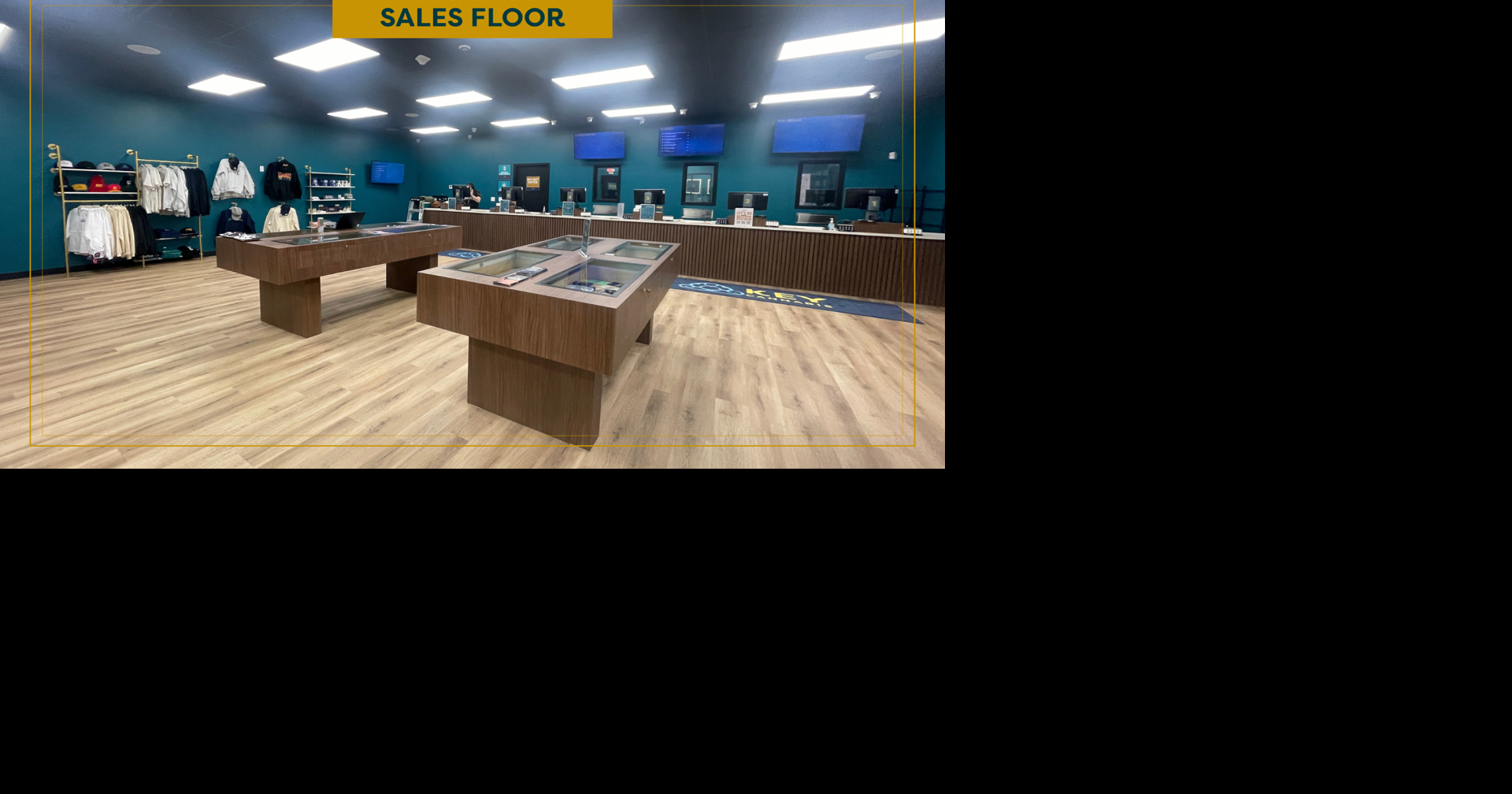 Key Cannabis Dispensary sales floor