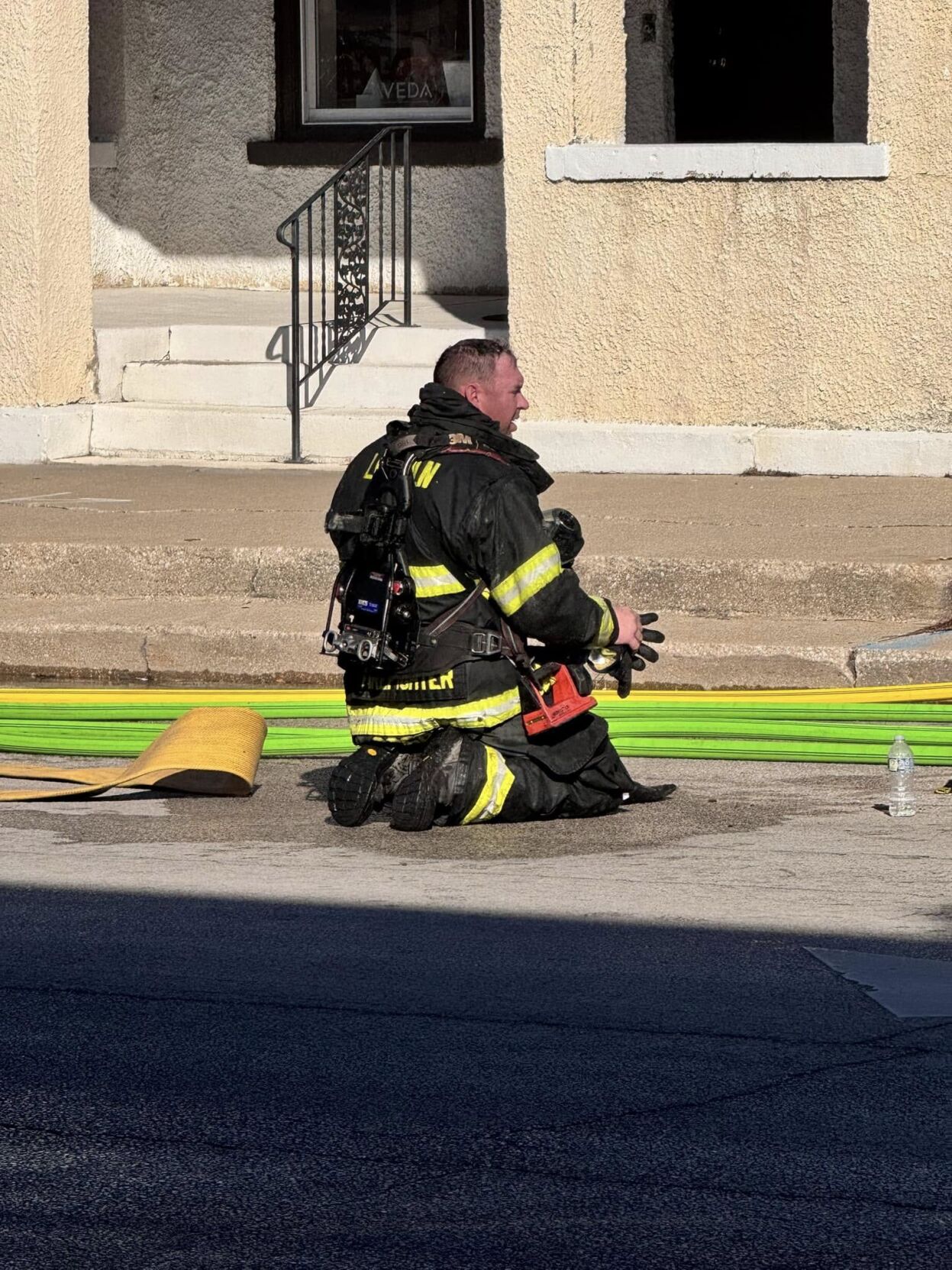 Fire at Idle Hour Inn on December 8, 2024