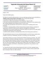 Taylorville CUSD remote learning plan