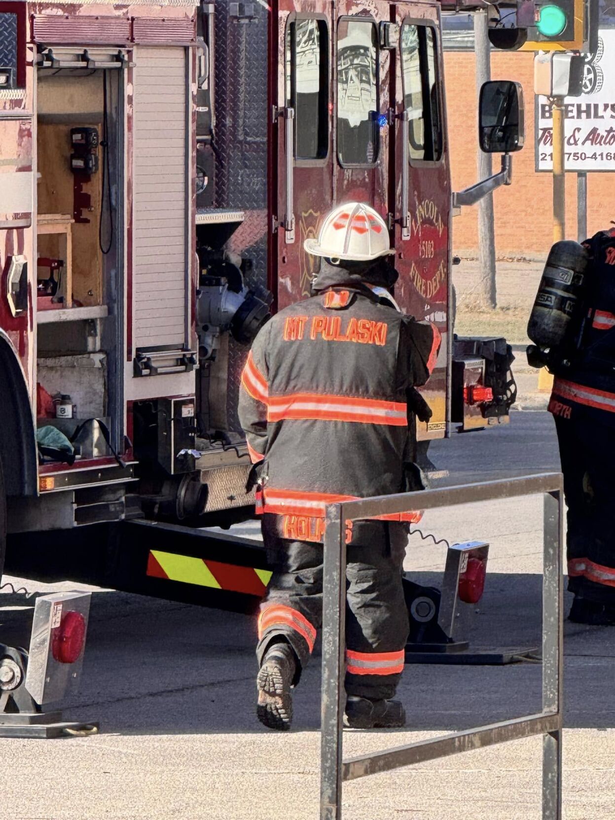 Fire at Idle Hour Inn on December 8, 2024