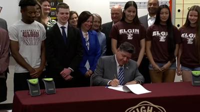 Cell phone ban signing