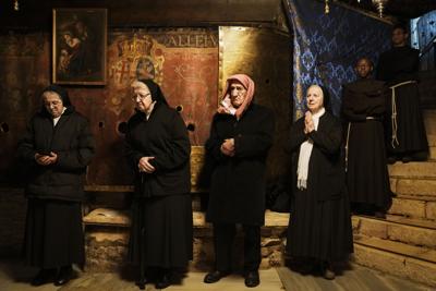 APTOPIX Israel Palestinians Christmas