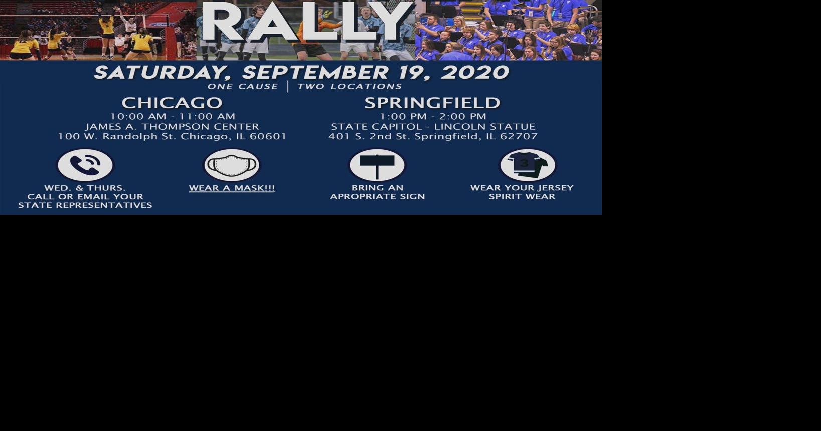 IHSA coaches, athletes to take part in 'Let Us Play' rallies in