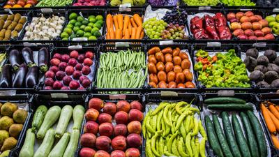 Farmers Market  vegetables (GG)