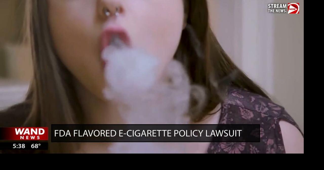 Public health groups suing FDA over flavored e-cigarettes