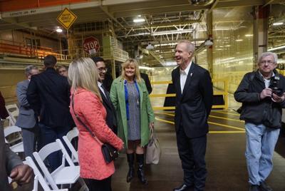 Rivian Automotive Ribbon Cutting at Former Mitsubishi Plant in Normal