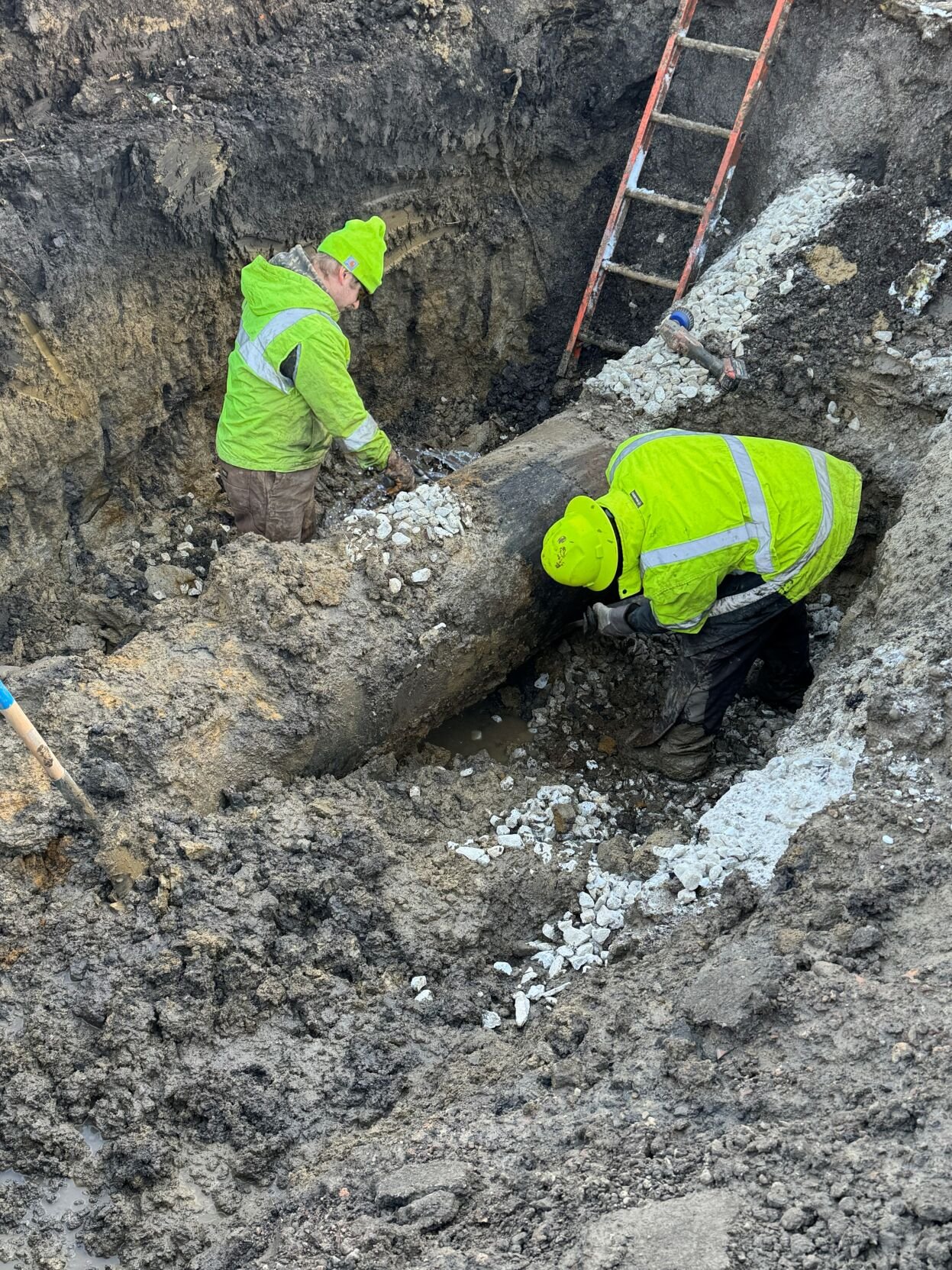 CWLP water main break 3