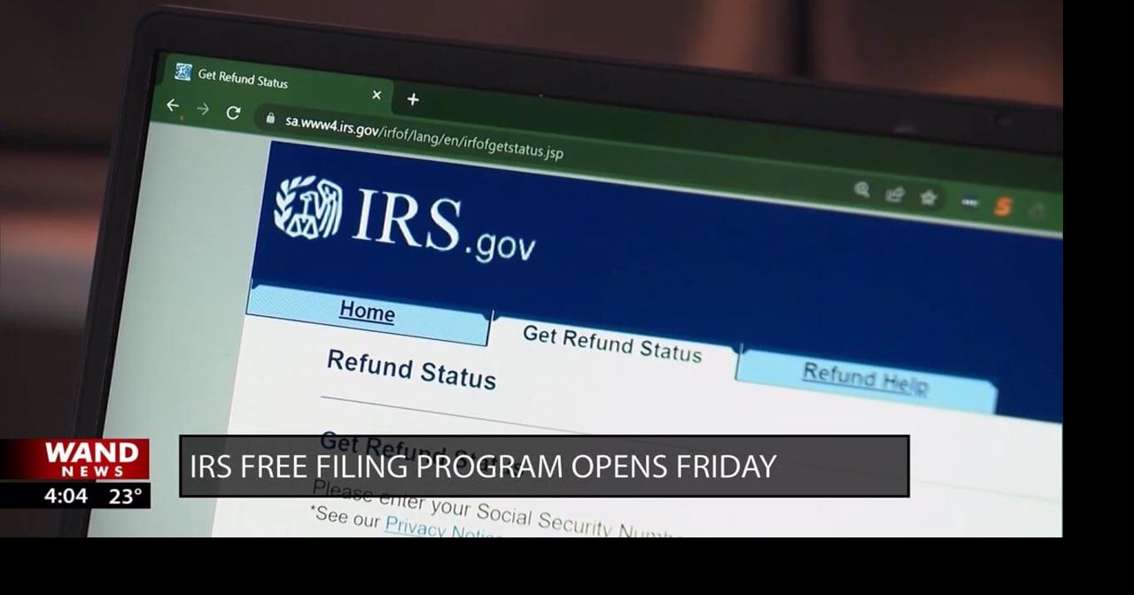 Irs Free File Opens Friday