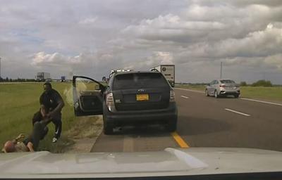 Trooper attacked, McLean Co.