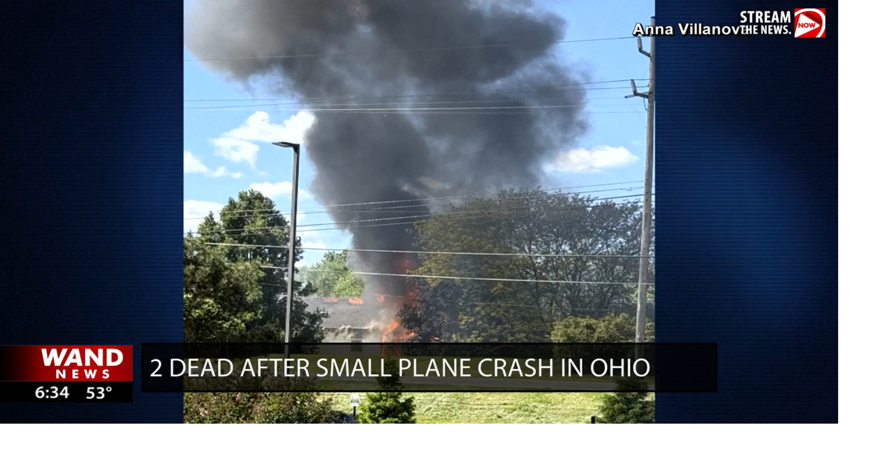 Plane crashes into home in Ohio