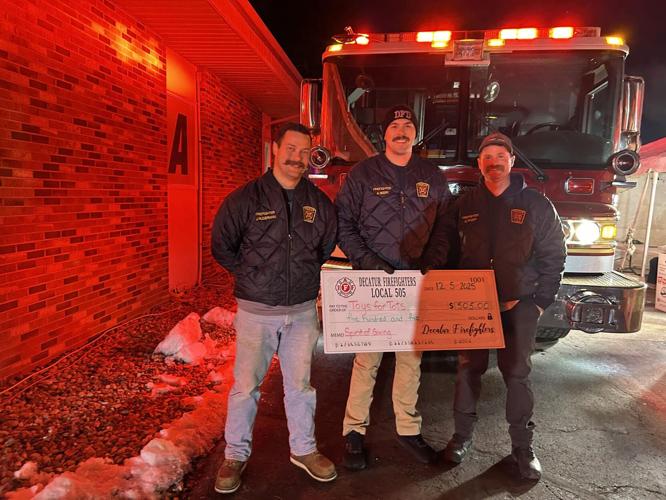 firefighter check presentation