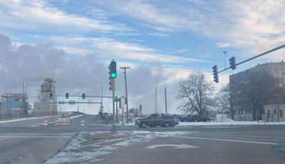 Decatur water main break 22nd and Locust
