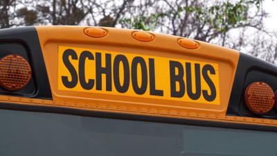 School Bus closeup
