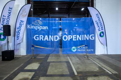 Kingspan Insulated Panels North America grand opening in Mattoon.