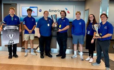 Abraham Lincoln Capitol Airport Customer Cup award