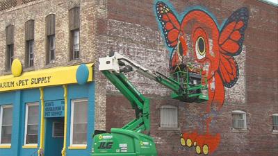 2017 Decatur Mural Project underway