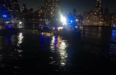 Helicopter crashes in NYC's East River, 5 passengers dead