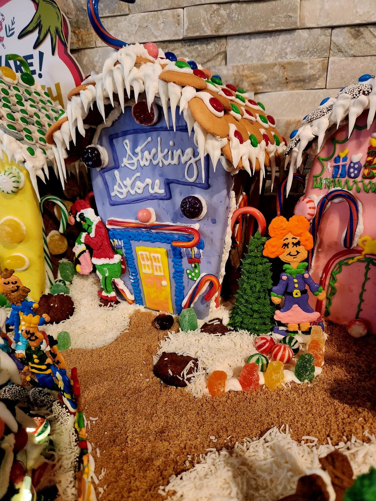 Gingerbread 'Who-ville' town on display at Country Club of Decatur
