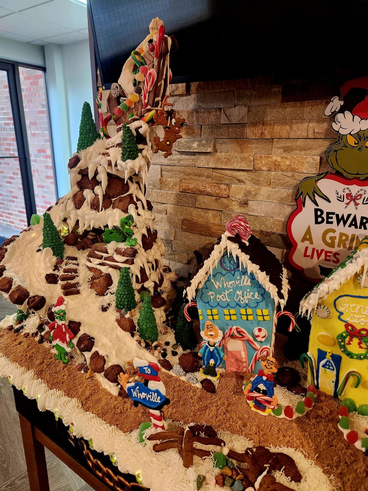 Gingerbread 'Who-ville' town on display at Country Club of Decatur