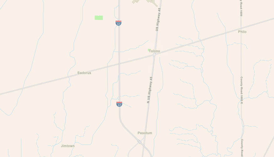 Interstate 57 NB near 225