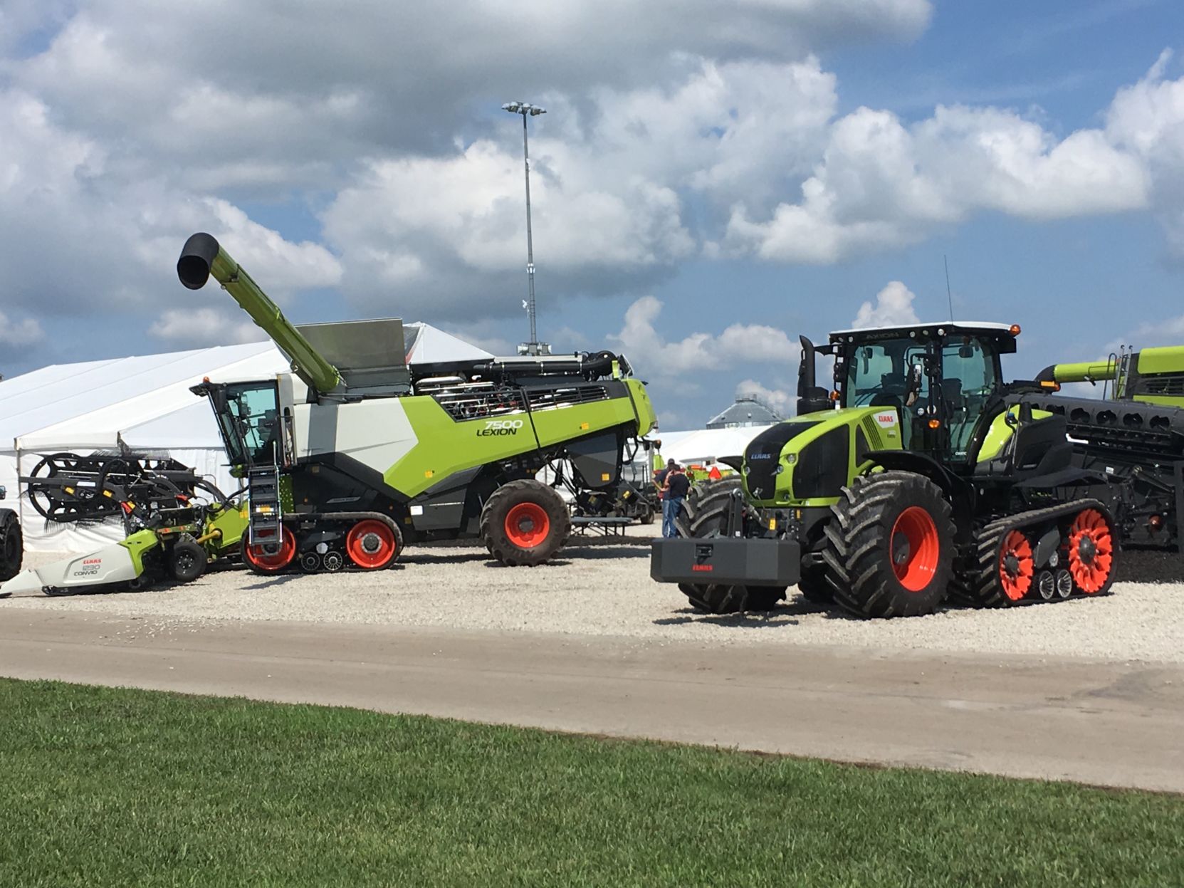 Equipment at the Farm Progress Show