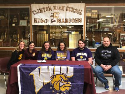 Clinton's Workman signs with Western Illinois