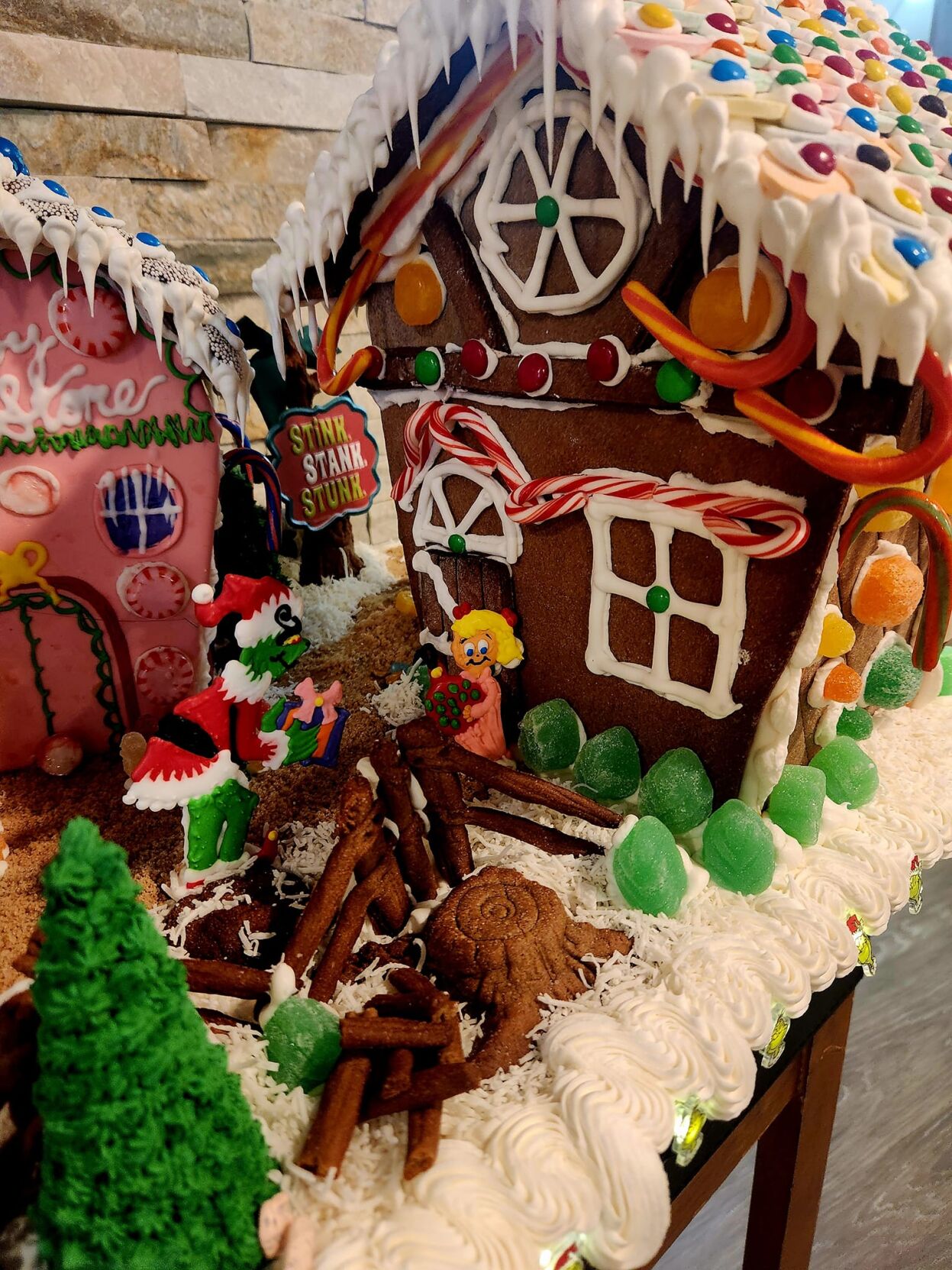 Gingerbread 'Who-ville' town on display at Country Club of Decatur