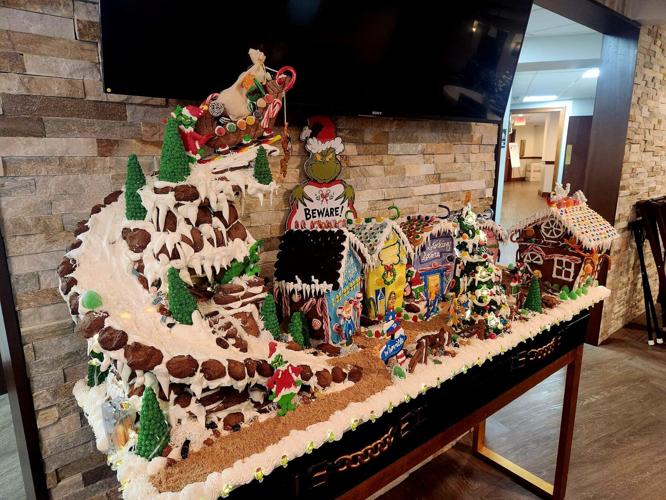 Gingerbread 'Who-ville' town on display at Country Club of Decatur