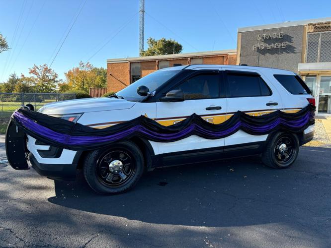 Trooper Corey S. Thompsen ISP Patrol vehicle
