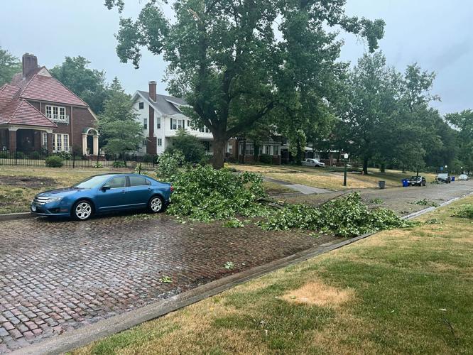 Severe Weather -- Park Place (just west of Millikin)
